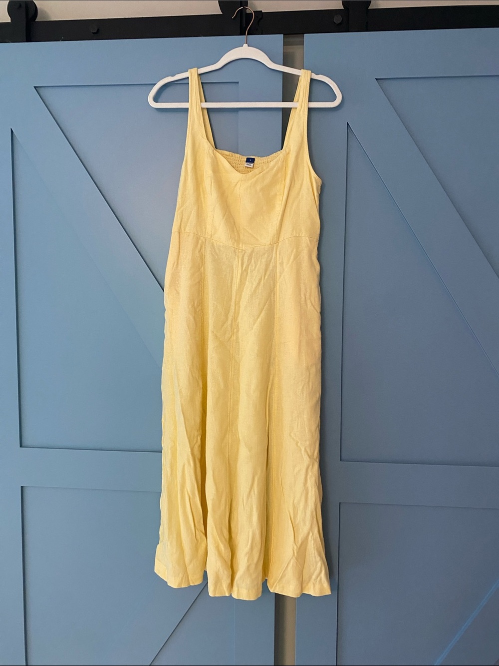 Light Yellow Sleeveless Sundress